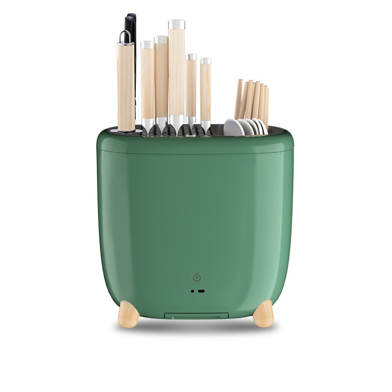 多机能キッチン刃物収納棚家庭用小型紫外線消毒刃物棚台箸籠一体刃物棚 6,380円