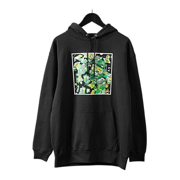 アーティストコラボパーカー グリーン/フリーサイズ BAP-002-GN 8,770円