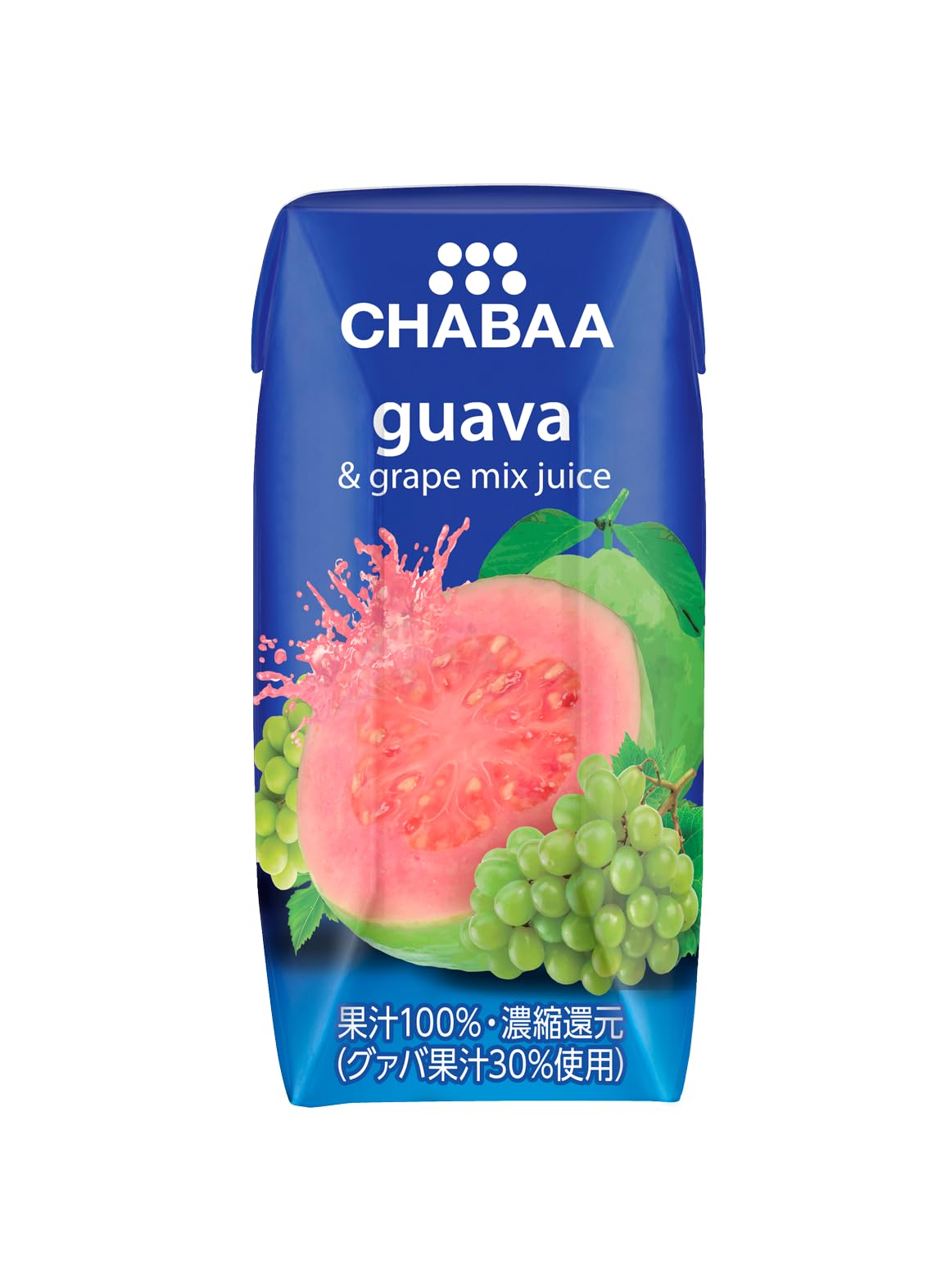 チャバ ハルナプロデュース CHABAA100％ミックスジュース グァバ 180ml×36本