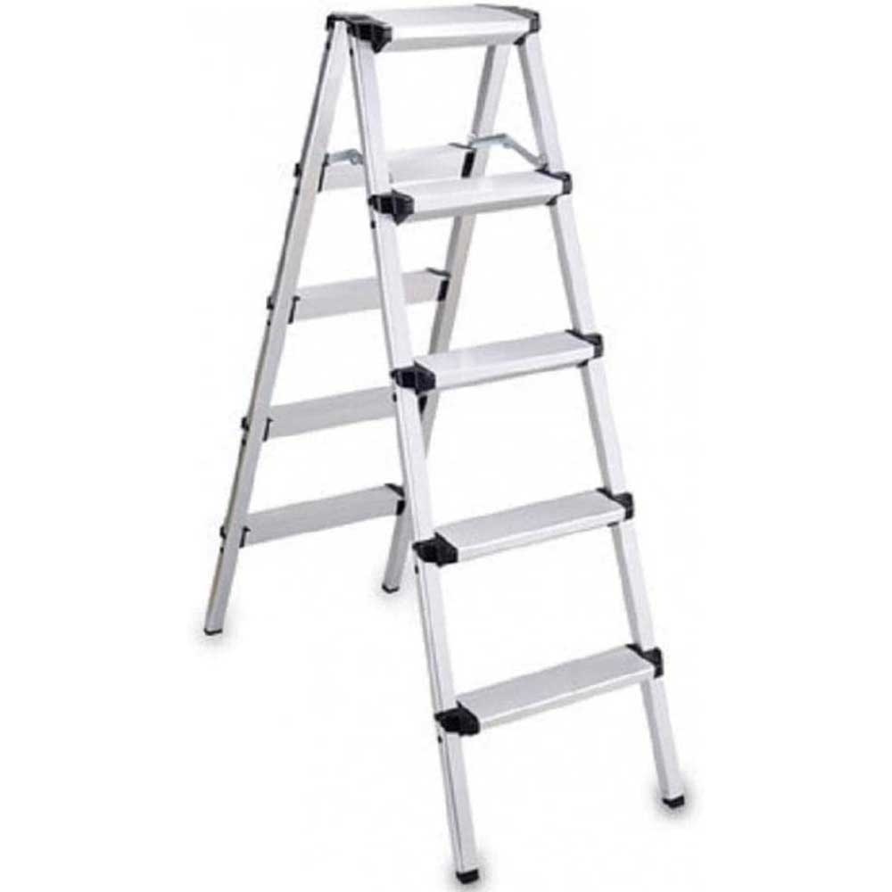 脚立5段 梯子 アルミ 脚立 折りたたみ 軽量 踏み台 軽量 アルミ 脚立 耐荷重150kg 滑り止め付き