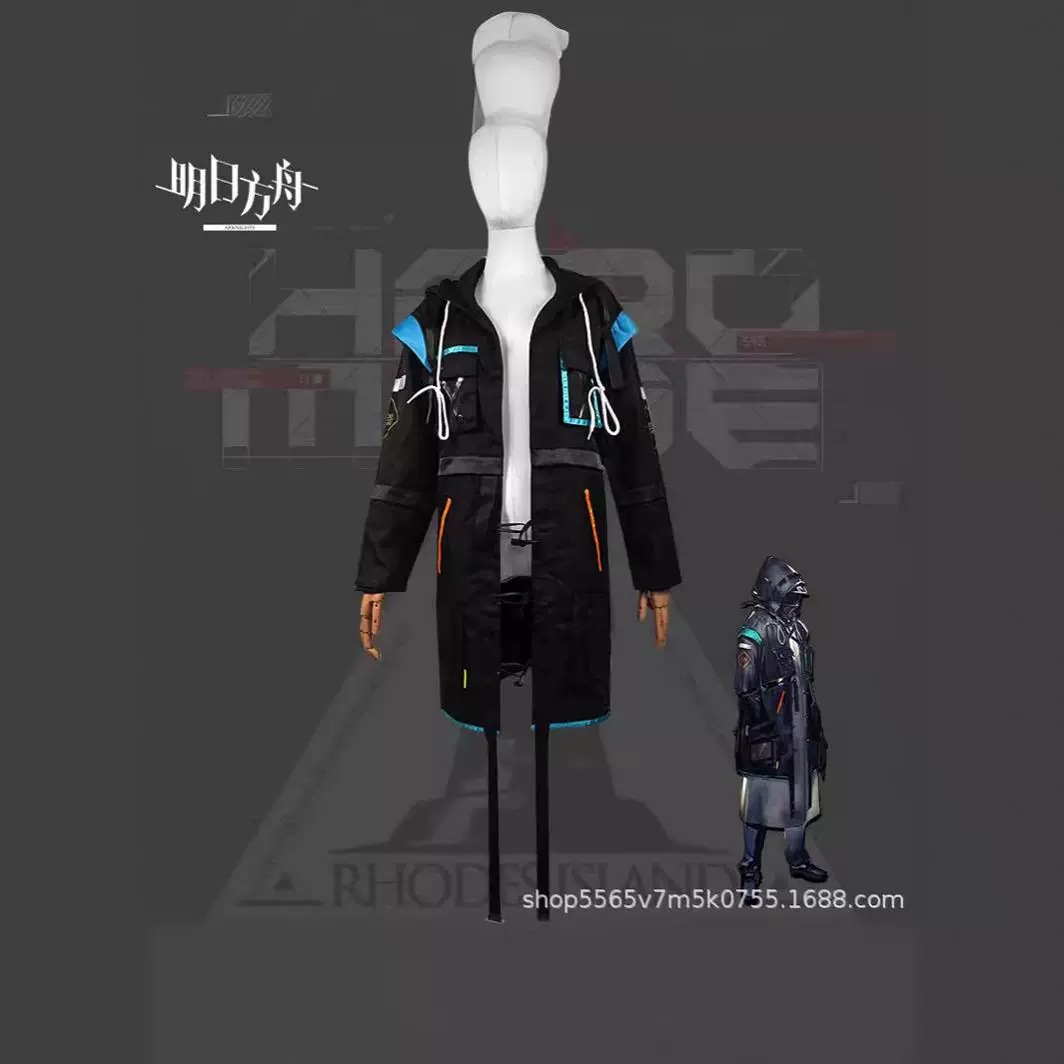 【即納】 明日方舟博士cosシングルコート刀客塔c服ロードアイランド博士cos服アニメコスプレ衣装 イベント用品