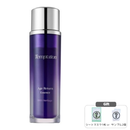 テムテーションエージリターンエッセンス 50mL / アンチ エイジング しわ対策 保湿 たるみ改善 韓国コスメ エイジングケア 光彩エッセンス