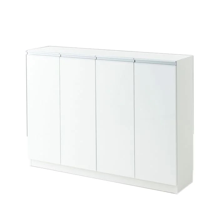 カウンター下収納 120×29.5×89cm 扉タイプ おしゃれ 薄型