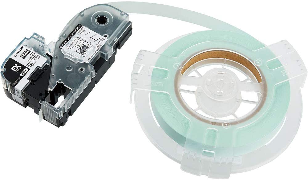 （まとめ買い）テプラPROテープカートリッジ 詰替用EXロングテープ 18mm 白 SS18K-EXR [x3]