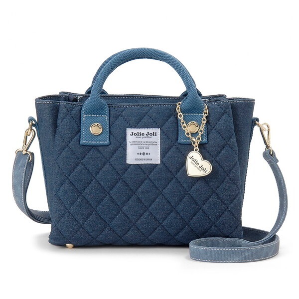 ジョリージョリ キルトデニム2WAYトートバッグ JJ-2025139-013 並行輸入品