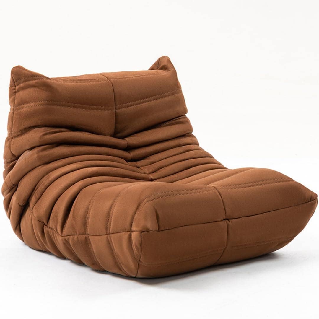 SolKin ソファ 一人掛け 怠惰な は トーゴ 一人用 チェア 椅子 肉厚クッション フロアソファ モダン スタイリッシュ デザイナー 北欧 一人暮らし 高反発ウレタン リビングルームベッドルー