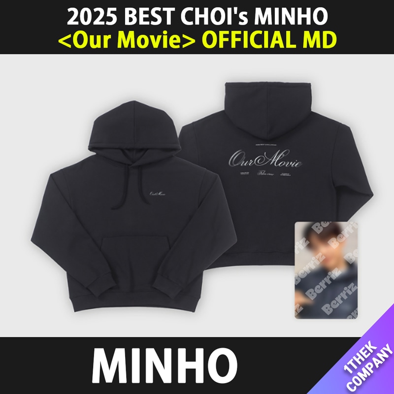 【当店トレカ付】（FILM CREW HOODIE SET）SHINee 2025 BEST CHOIs MINHO Our Movie OFFICIAL MD