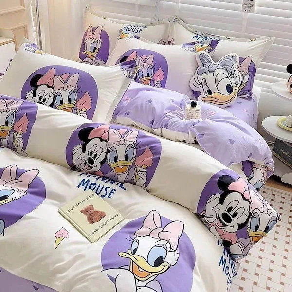 Qoo10] ミニー デイジーダッグ かわいい寝具3/