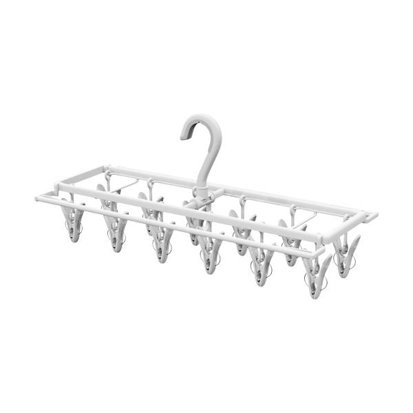 （まとめ）小久保工業所 スリム角ハンガーピンチ12個付 KL-076 1個[x10セット] 7,625円