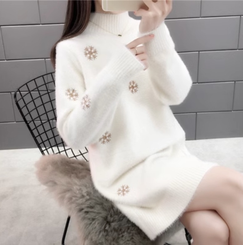 ワンピース デート ニットソー セーター ショート ショート丈 袖あり 長袖 かわいい 大人可愛い きれいめ シンプル カジュアル 大人 上品 おしゃれ お洒落 かっこいい レトロ 大人女子 こなれ感