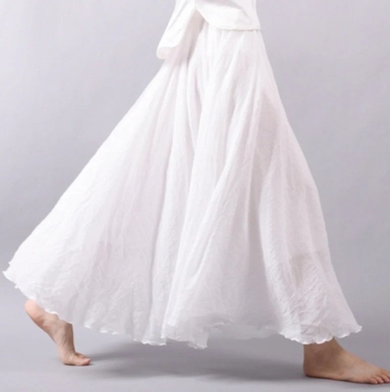 スカート ロングスカート ロング ロング丈 かわいい 大人可愛い きれいめ シンプル カジュアル ロングスカート フレア 透け感 ハイウエス 主役級 個性的 モテ　コーデ 春夏 韓国 無地 モテ