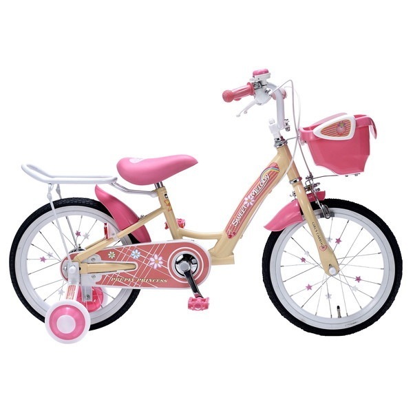 MD-12 アプリコット [子供用自転車(16インチ補助輪付)] メーカー直送