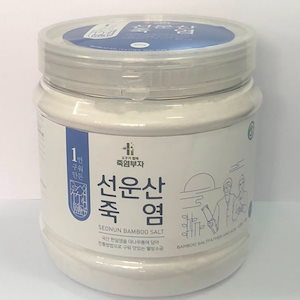 韓国ロハス食品1番焼き作ったソンウンサン竹塩800g1個