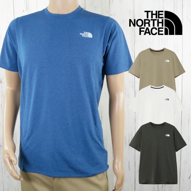 ザ・ノース・フェイス Tシャツ メンズ NT12575 ショートスリーブエンデューロクルー レディース 半袖 クルーネック 丸首 カットソー ロゴ プリント 速乾 トップス アウトドア キャンプ ウエ