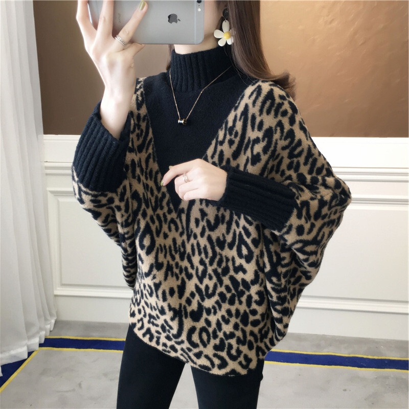 トップス セーター 着る毛布 ミディアム丈 袖あり 長袖 ハイネック ストレート ワイド 4,950円