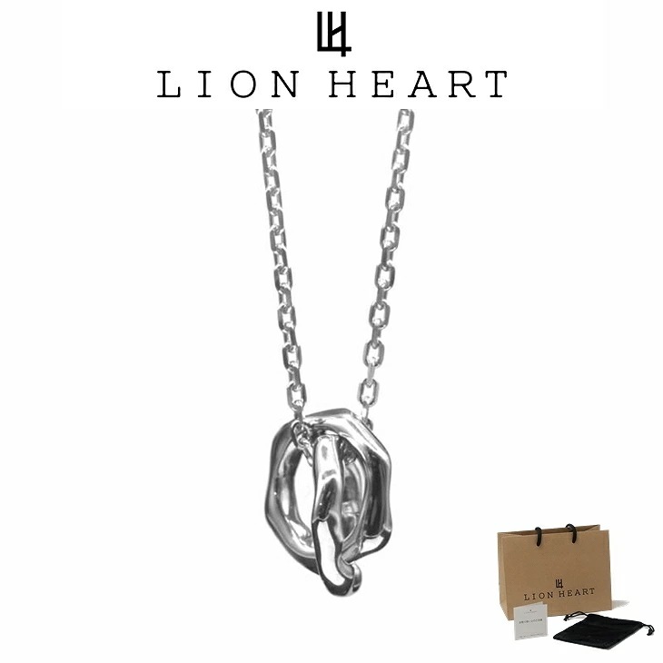 ネックレス メンズ ウォーターフロウダブルリングネックレス SV925 LH-1NE247 クリスマス 誕生日 プレゼント ギフト 彼氏 【ネコポス】