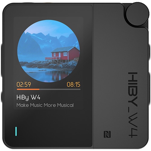 HiBy オールインワン・ポータブルオーディオBluetooth DAC（ブラック） W4BLACK