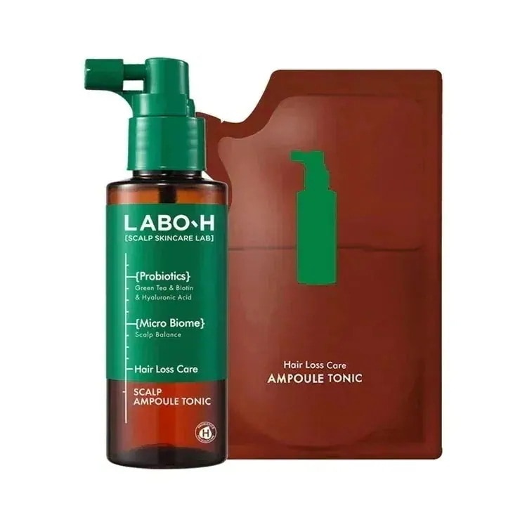 【LABO-H】 頭皮強化アンプルトニック脱毛症状緩和, 100ml 詰め替え企画