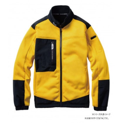 桑和 8524-00 防寒ブルゾン(ストレッチ.裏ボア) Mサイズ イエロー(73) G.G.