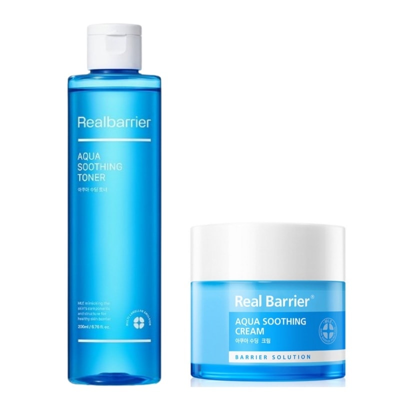 【大人気】[1+1/ アクア基礎セット]アクアスージングクリーム50ml +アクアスージングトナー 200ml/クーリング