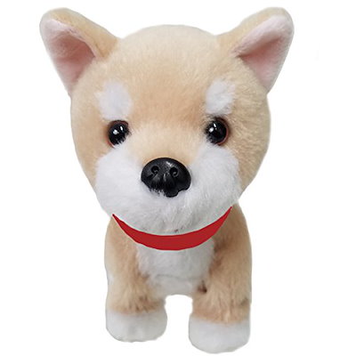 Qoo10 送料無料かわいい動く犬のぬいぐるみウォー おもちゃ 知育