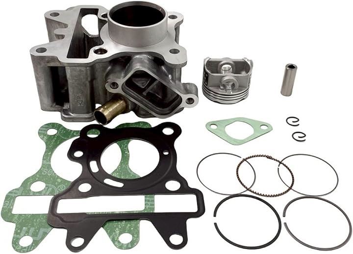 ヤマハ ジョグ ジョグZR ビーノ 50cc60cc 4ストローク ボアアップ キット ピストン径/42mm SA26J SA36J SA56J 排気量 パワー シリンダー ヘッド 社外