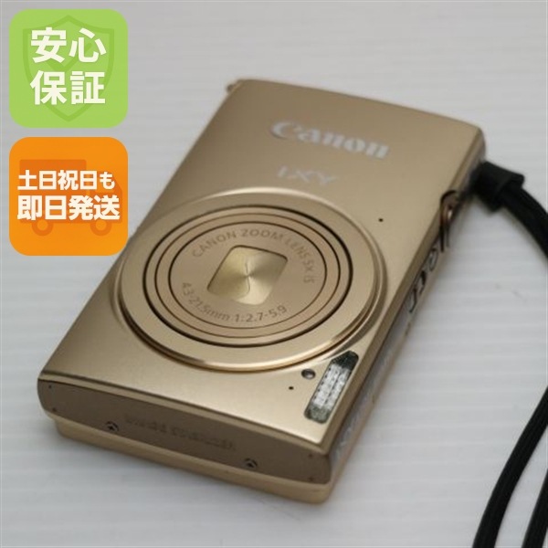 新品同様 IXY 430F ゴールド デジカメ Canon 22