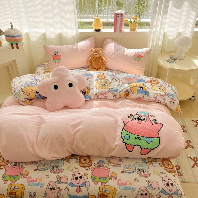 韓国 ファッション 布団カバー 冬用 毛布 暖かい 厚手 ベッドカバー ダブルサイズ 掛け布団カバー 抗菌防臭 洗える 寝具 ベッド用品 プレゼント シングル セミダブル ダブル 6,019円