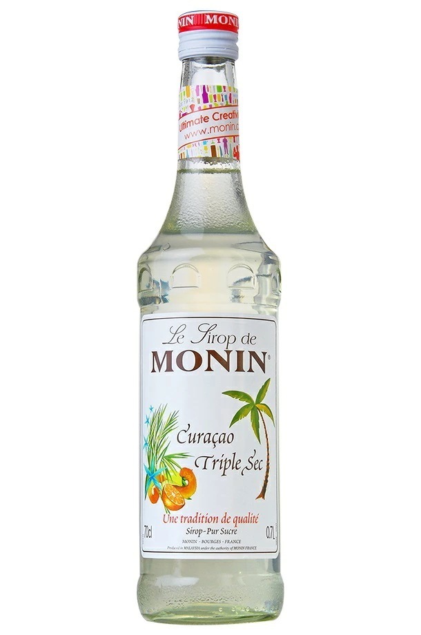 MONIN モナン トリプルセックキュラソウ シロップ 700ml6本【ご注文は12本まで同梱可能】ノンアルコール シロップ