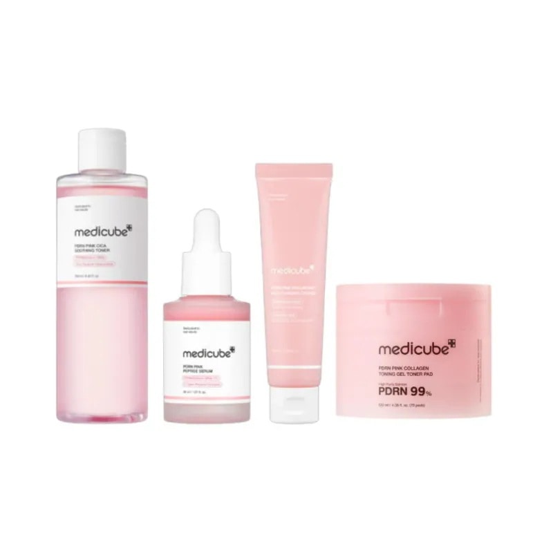 Qoo10] メディキューブ [PDRNセット]ピンクシカトナー+ピン : スキンケア