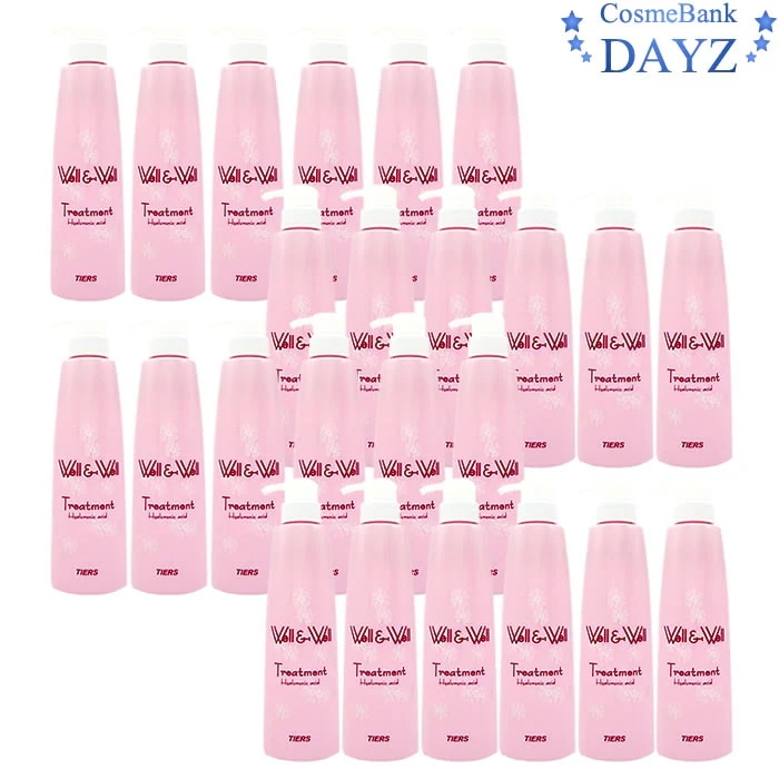 ティアーズ ウエル＆ウエル ヘアトリートメント 500mL 24点セットウェル＆ウェルWell&Well
