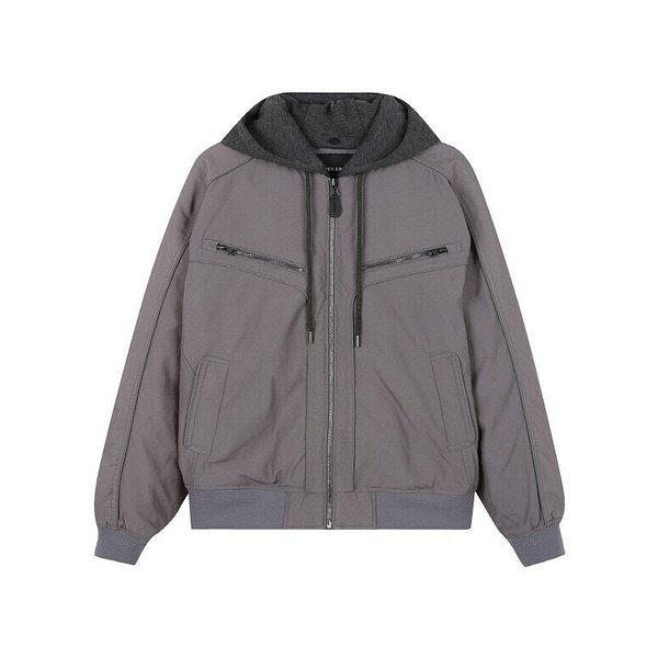 【男性用】フードレイヤードジャンパー(B231JP320) (P003698170)