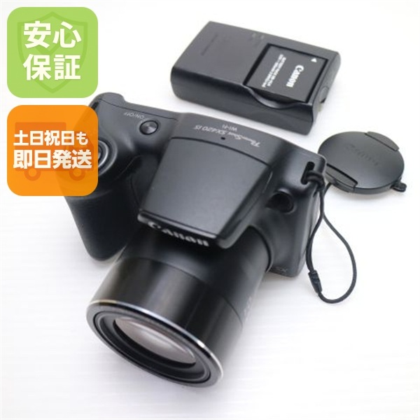 超美品 PowerShot SX420 IS ブラック コンデジ Canon 126