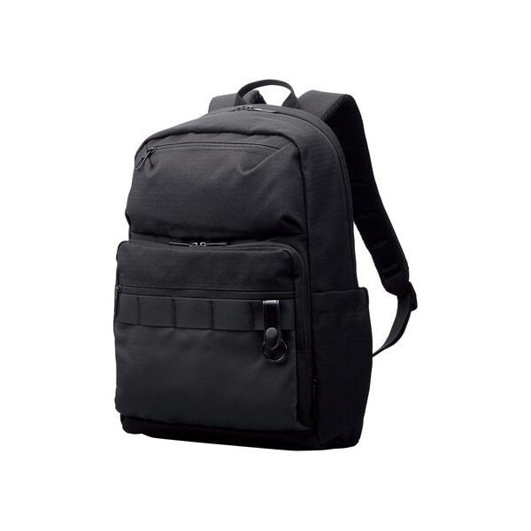 BM-BPSDBK リュック 20L 撥水加工 15.6インチノートPC 収納可 通勤 通学 ビジネスバッグ ブラック メーカー直送