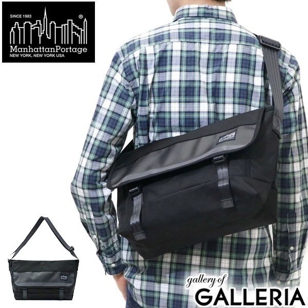 日本正規品 マンハッタンポーテージ ブラックレーベル ショルダーバッグ BLACK LABEL メッセンジャーバッグ S MP1451BL