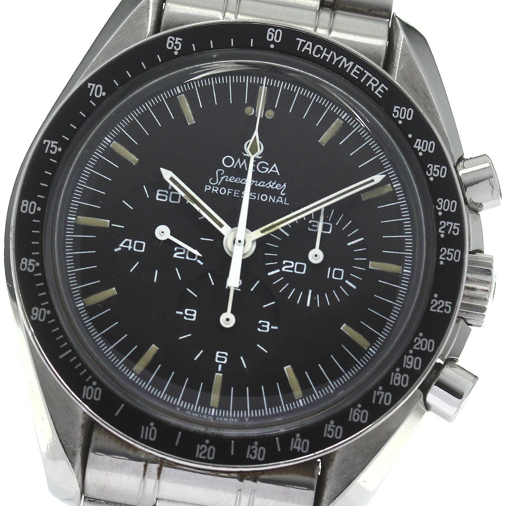 オメガ OMEGA ST145.022 スピードマスター プロフェッショナル クロノグラフ cal.861 下がりR 手巻き メンズ _778239【中古】