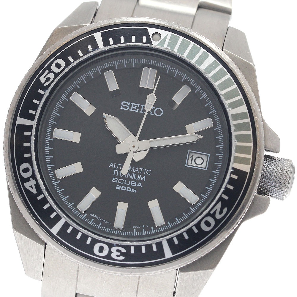 セイコー SEIKO 7S25-00D0/SBDA001 プロスペックス スキューバ ブラックサムライ 自動巻き メンズ _949189【中古】