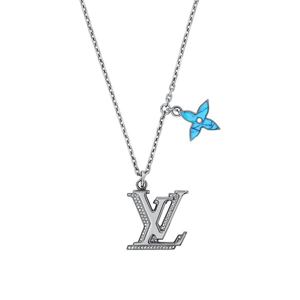 louis vuitton turquoise necklace