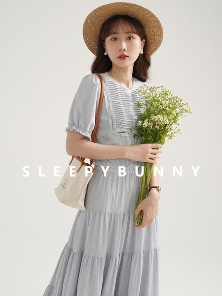 スリーピーラビット レースシャツスーツ ケーキスカートレース