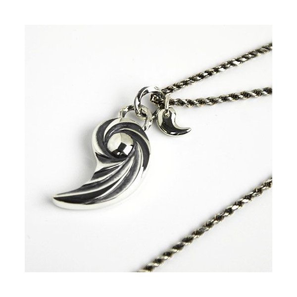 シルバーネックレス 勾玉ペンダントトップ　チェーン別売り 三種の神器　和柄 和風 14,135円