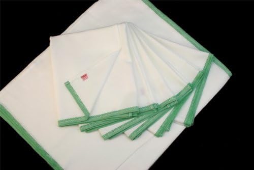 日東紡の新しいふきん12枚組 緑