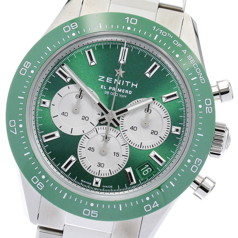 ゼニス ZENITH 03.3108.3600/57.M3100 クロノマスター スポーツ YOSHIDA SPECIAL EDITION 自動巻き メンズ 良品 箱・保証書付き_886902【中古】