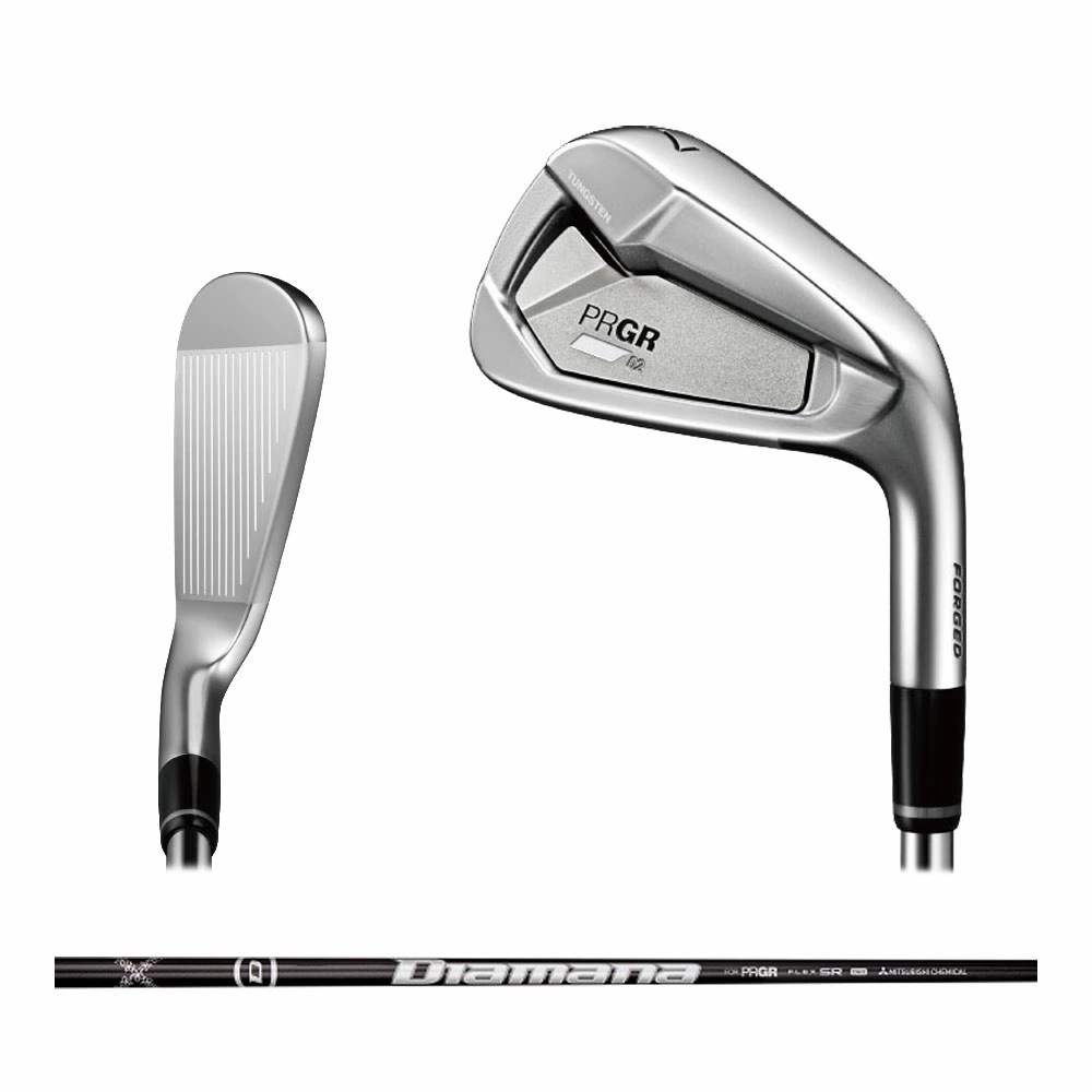 PRGR 02 アイアン（5本セット） Diamana FOR PRGR カーボンシャフト 2023