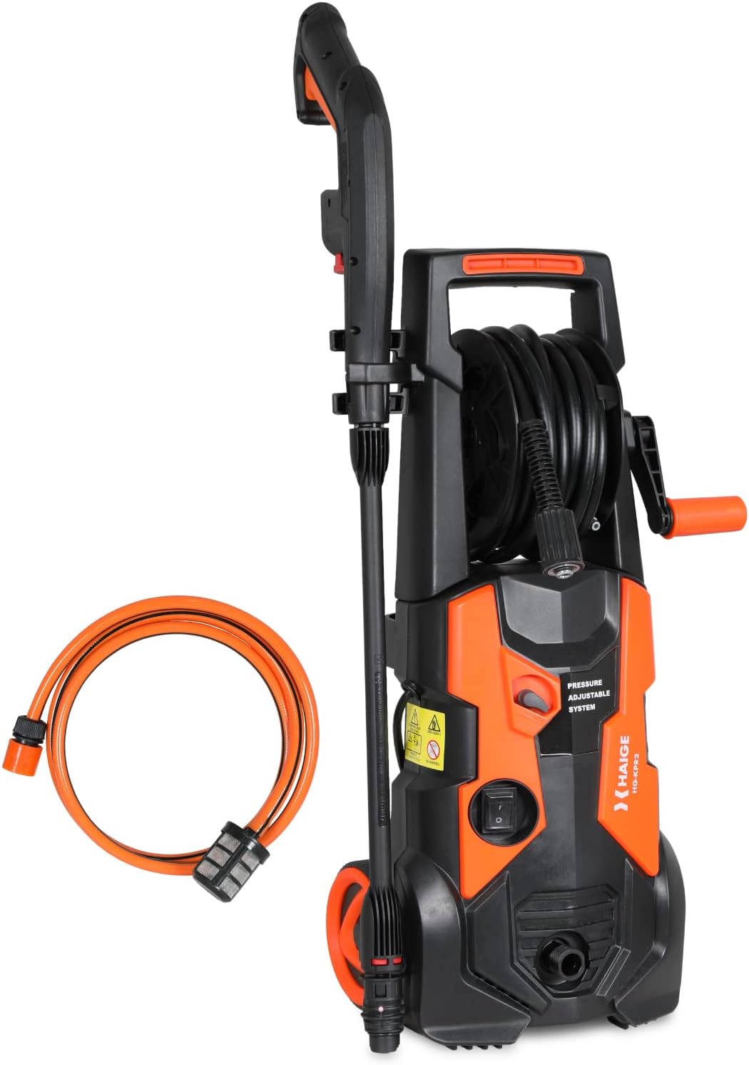 HAIGE(ハイガー) 高圧洗浄機 電動 コンセント仕様 洗車 外壁洗浄 風呂洗浄 ベランダ洗浄 HG-KPR2 10,602円