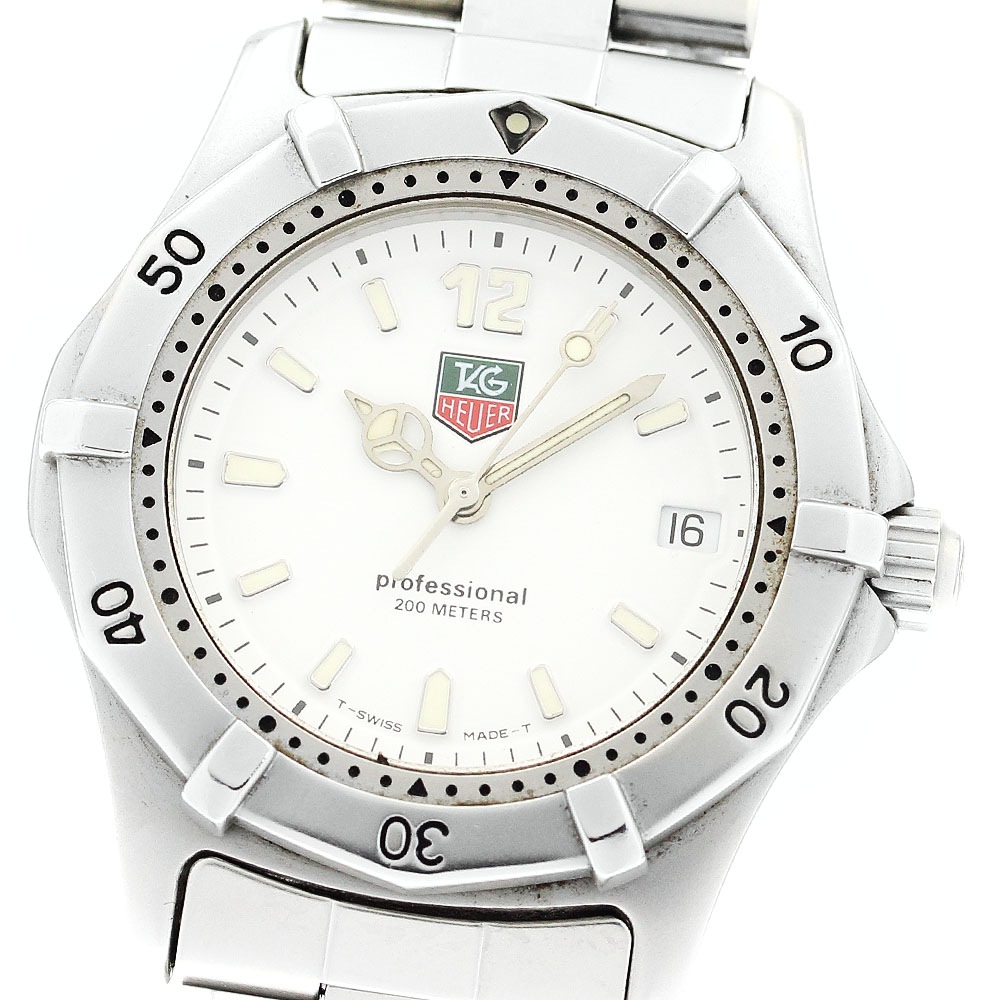 タグホイヤー TAG HEUER WK1211 プロフェッショナル200ｍ デイト クォーツ ボーイズ _875758【中古】