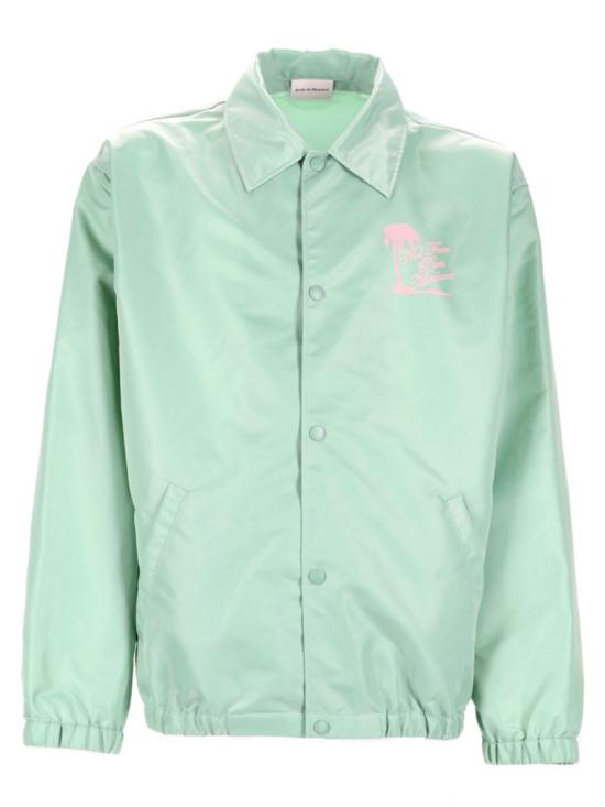 DROLE DE MONSIEUR Men Jacket JT277 PA014WATERGREEN White