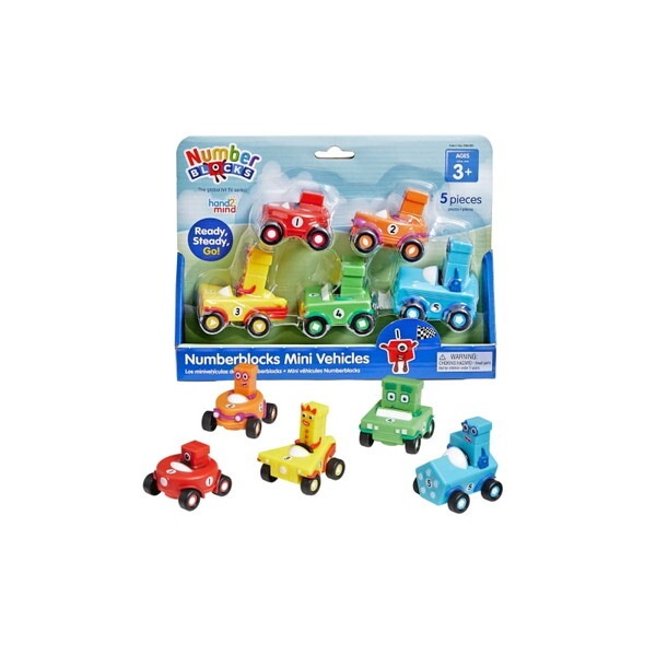 95405 Numberblocks Vehicle Set ナンバーブロックス ミニカー フィギュアセット 1-5 4,524円