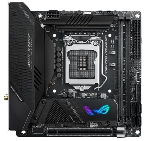 ASUS ROG STRIX Z590-I GAMING WIFI Intel Z590 1200 LGA Mini-ITX M.2 Desktop Motherboard 24,150円