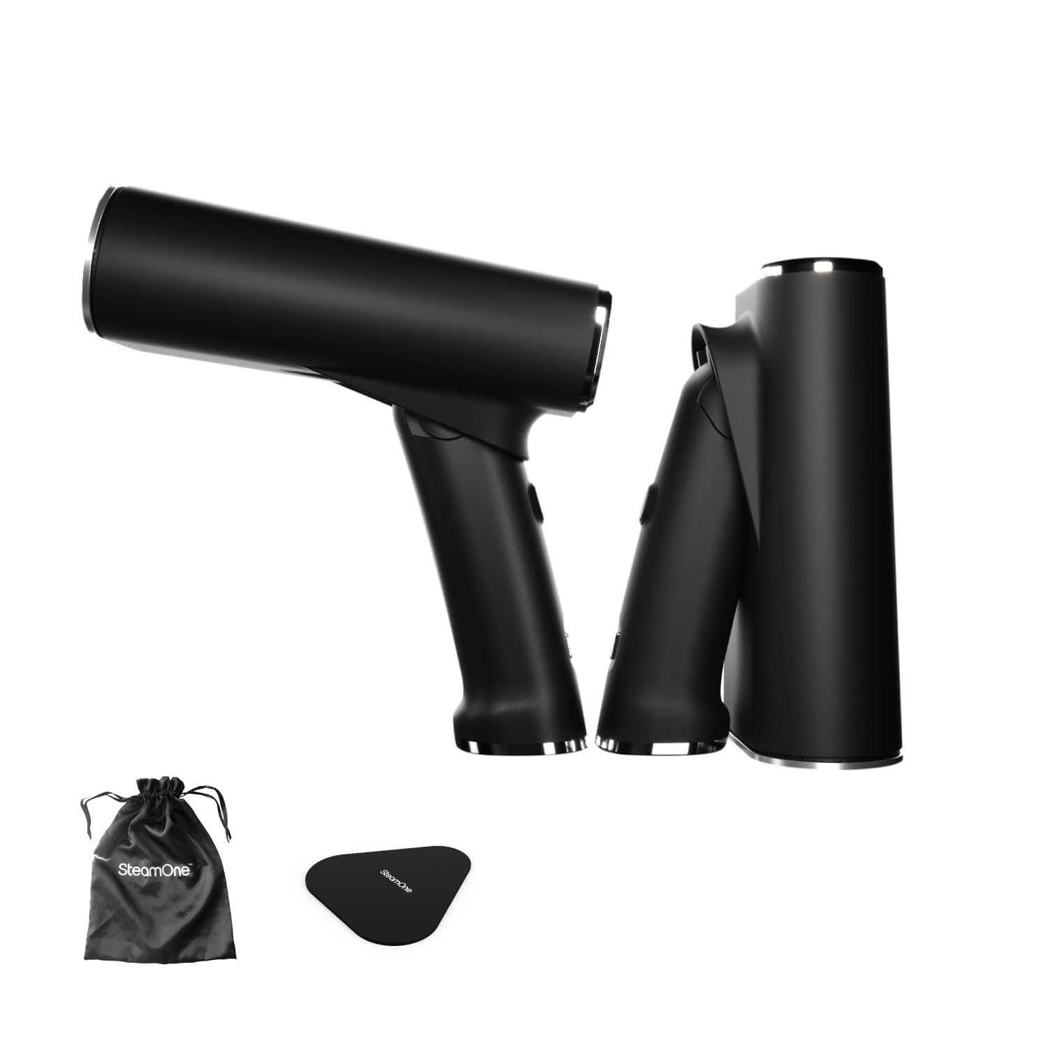 スチームワン(SteamOne) 衣類スチーマー FOLDABLE フォルダブル 折りたたみ/パワフル24gスチーム/15秒起動/2サイズタンク/セラミック/安全停止機能 JPFD130B