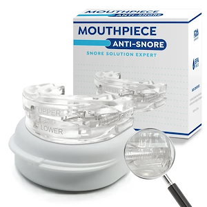 抗いびき防止装置機械式耐衝撃性歯プロテクター睡眠装置 White Set